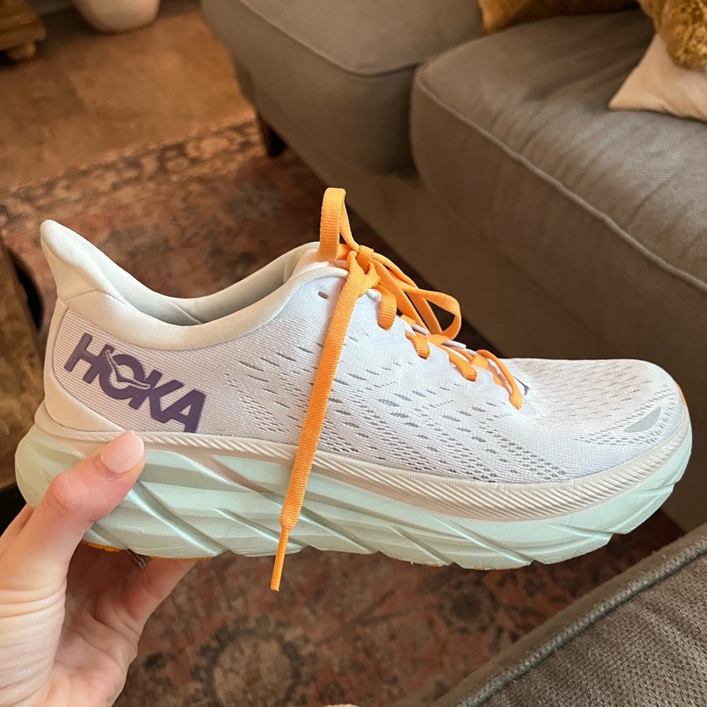 Hoka Clifton 8 Blanc de Blanc/ White